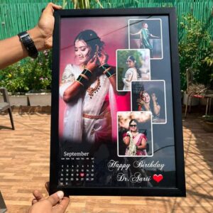 birthday photo frame with date
