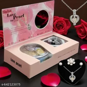 love pearl oyster necklace